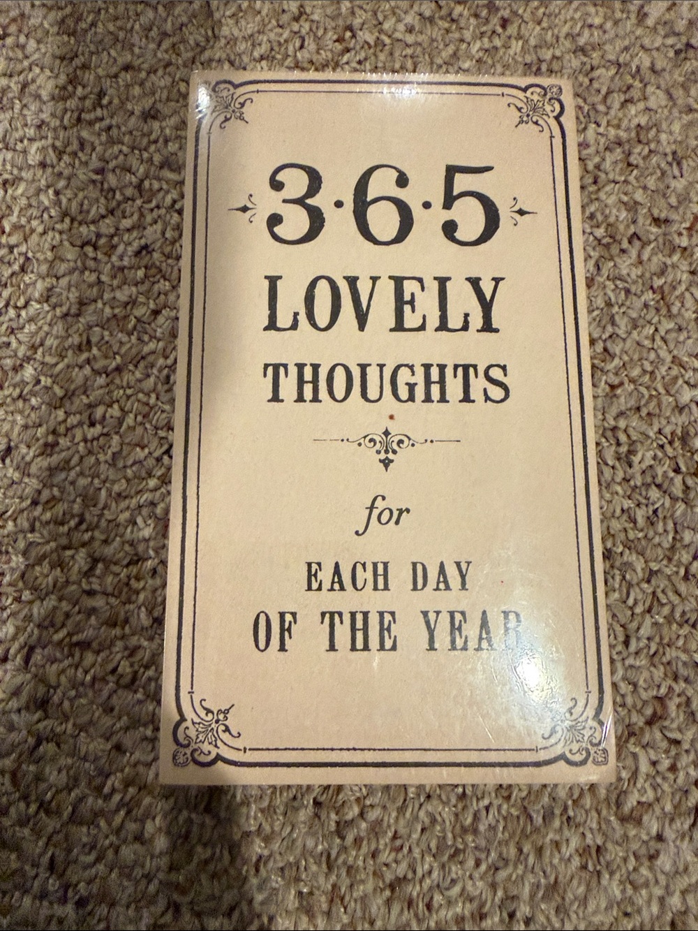 New Lovely Thoughts: 365 Daily Inspiration - Sugar Boo & Co Unopened